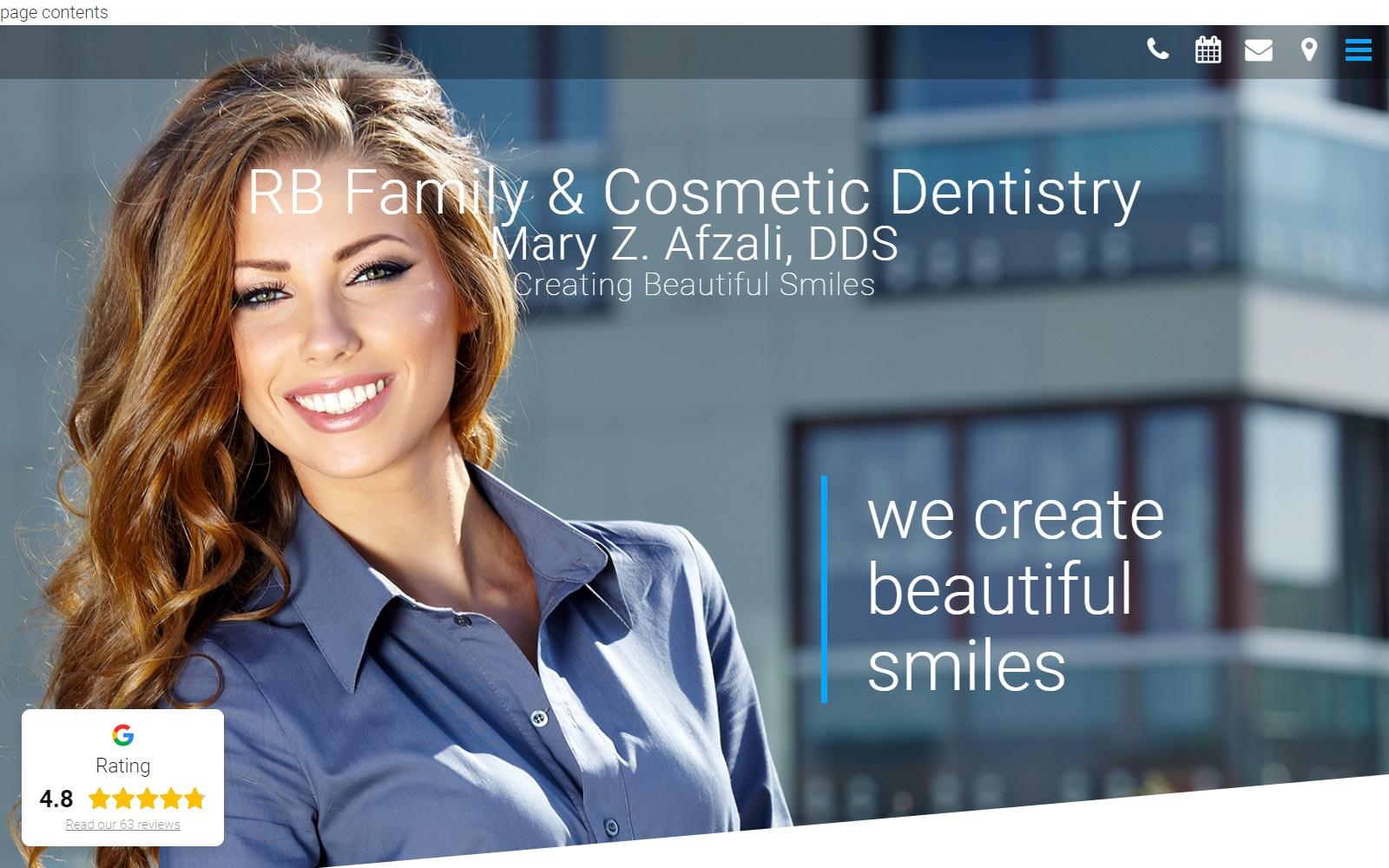 RB Family & Cosmetic Dentistry screenshot