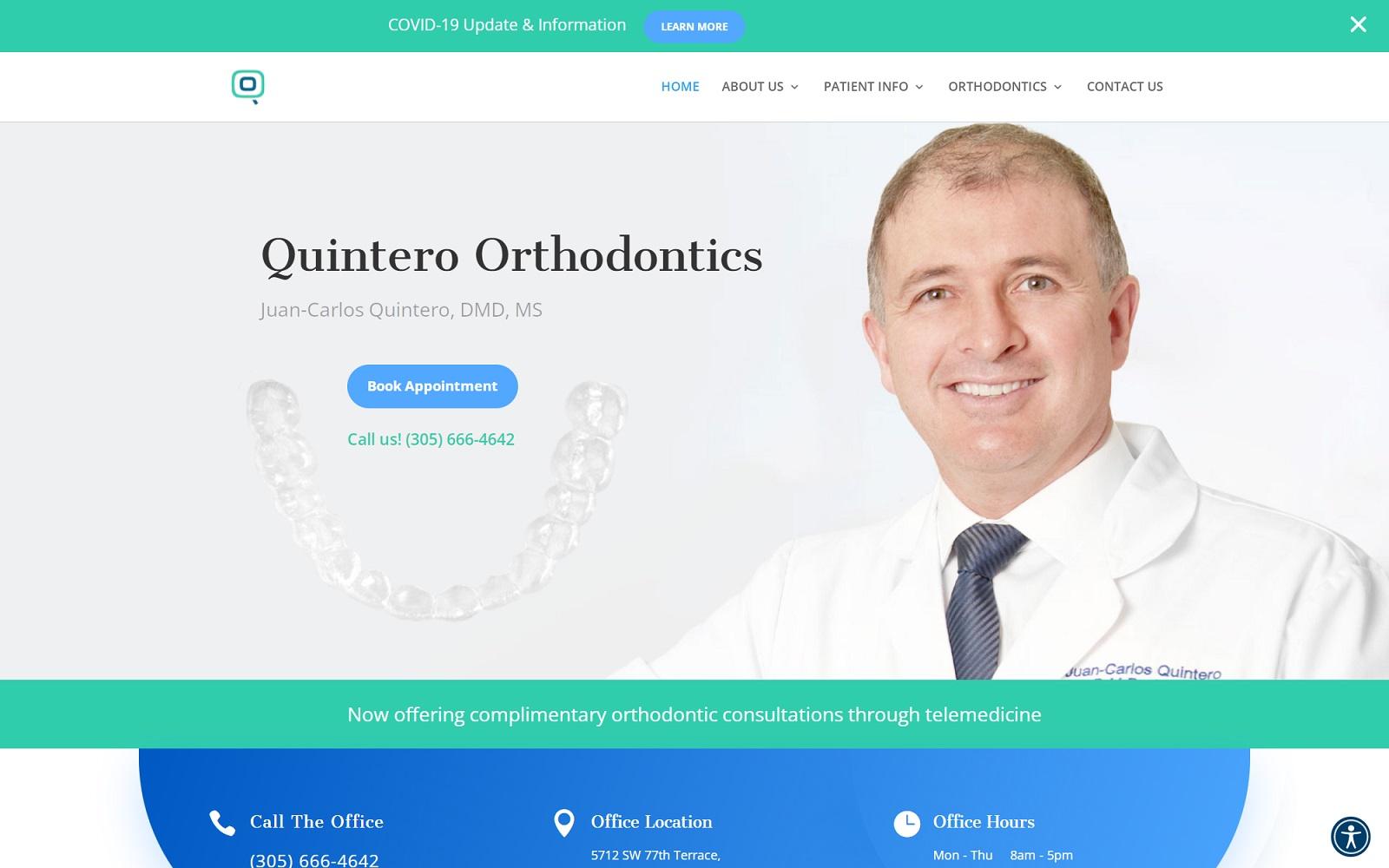 Quintero Orthodontics Quintero Juan Carlos DDS