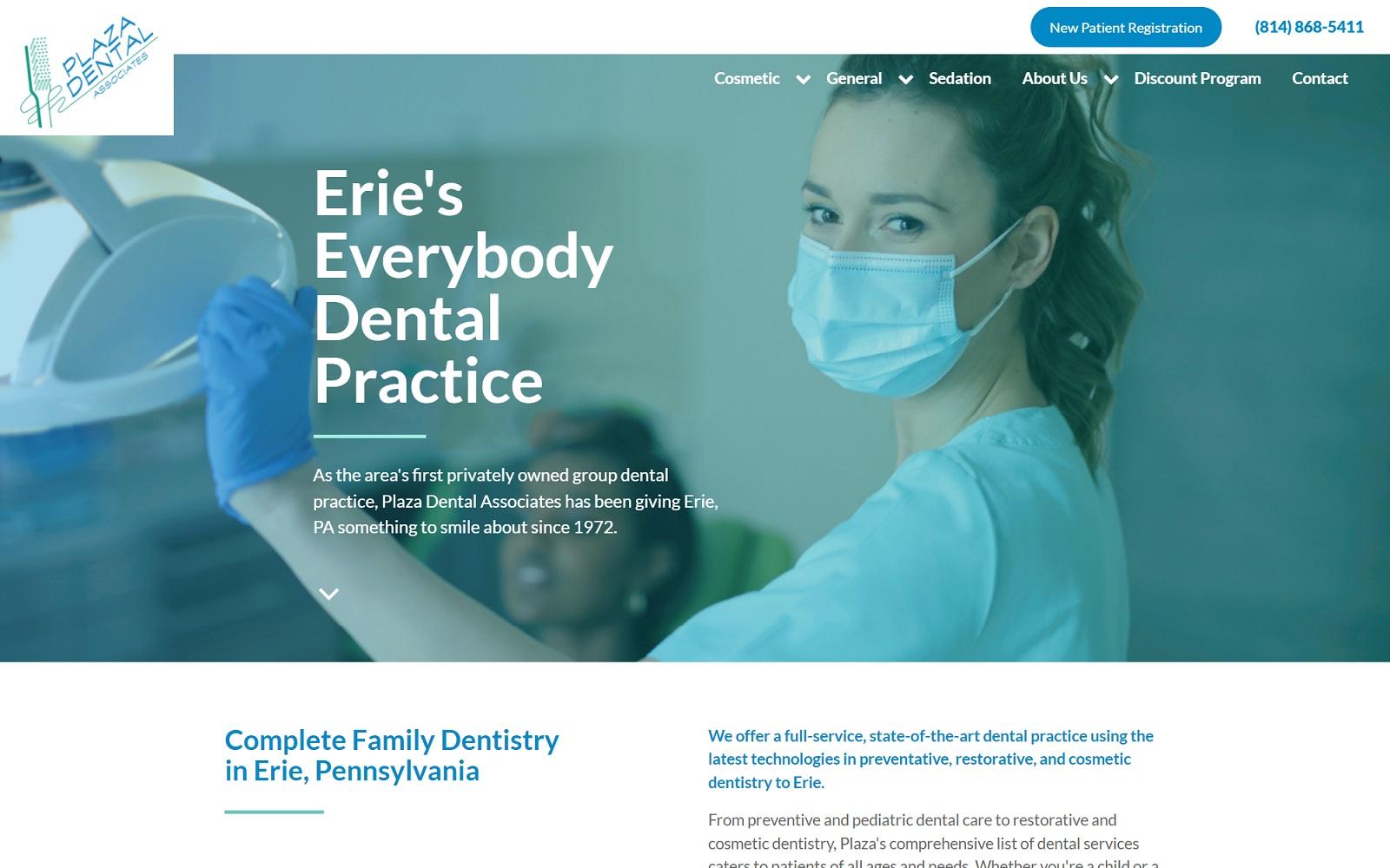 Plaza Dental Associates screenshot