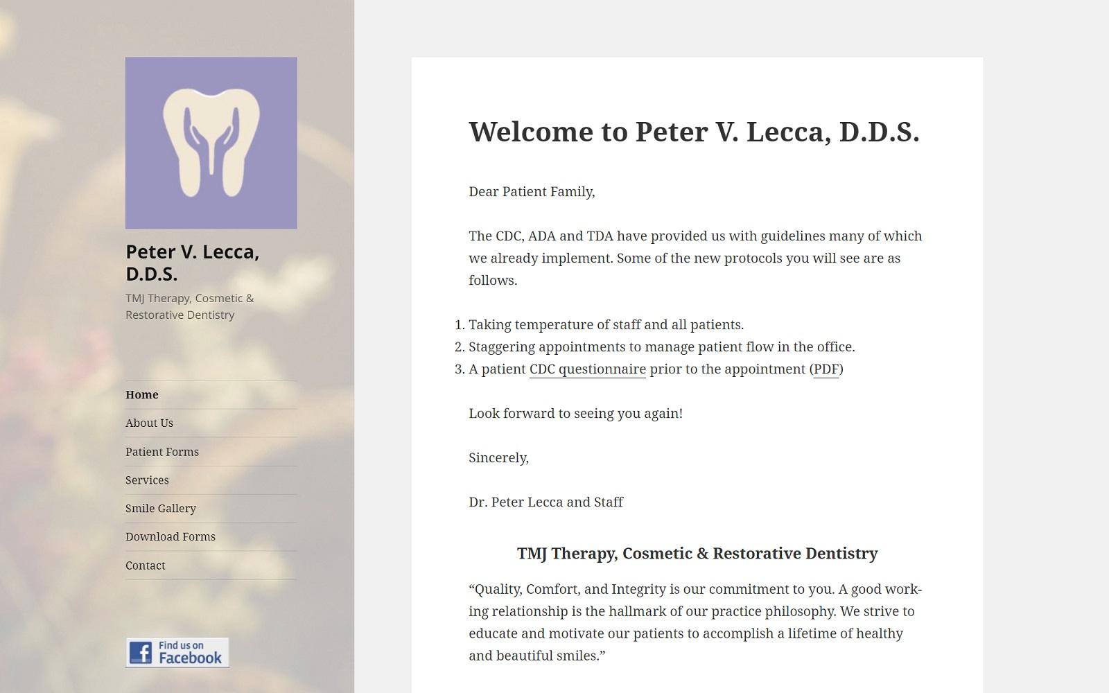 Peter Lecca D.D.S. P.C.