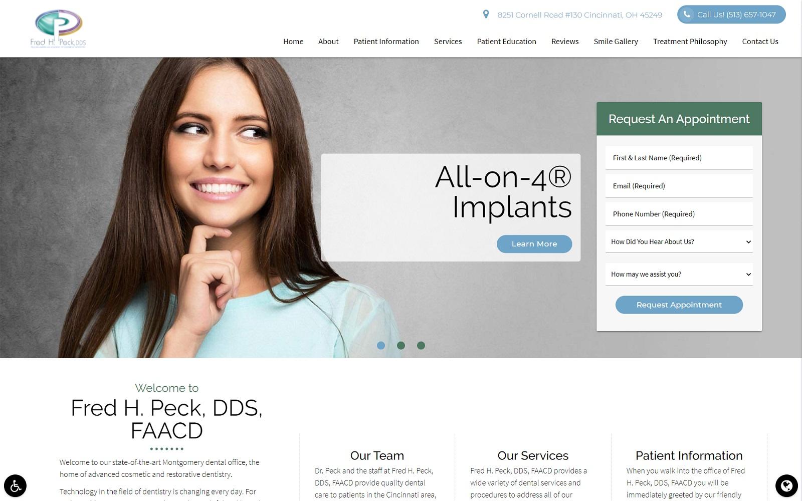 Dr. Fred H. Peck DDS