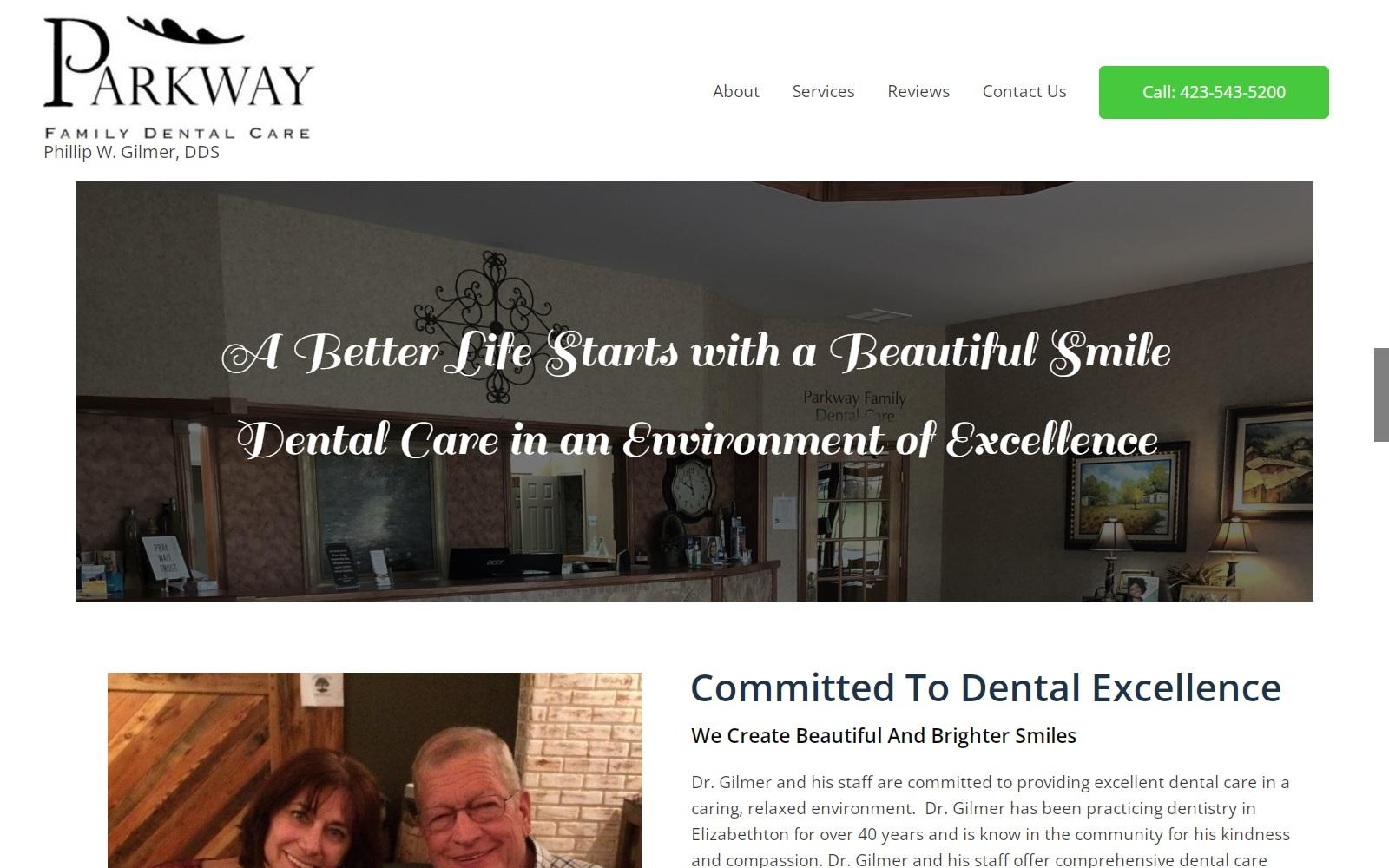 Parkway Family Dental screenshot