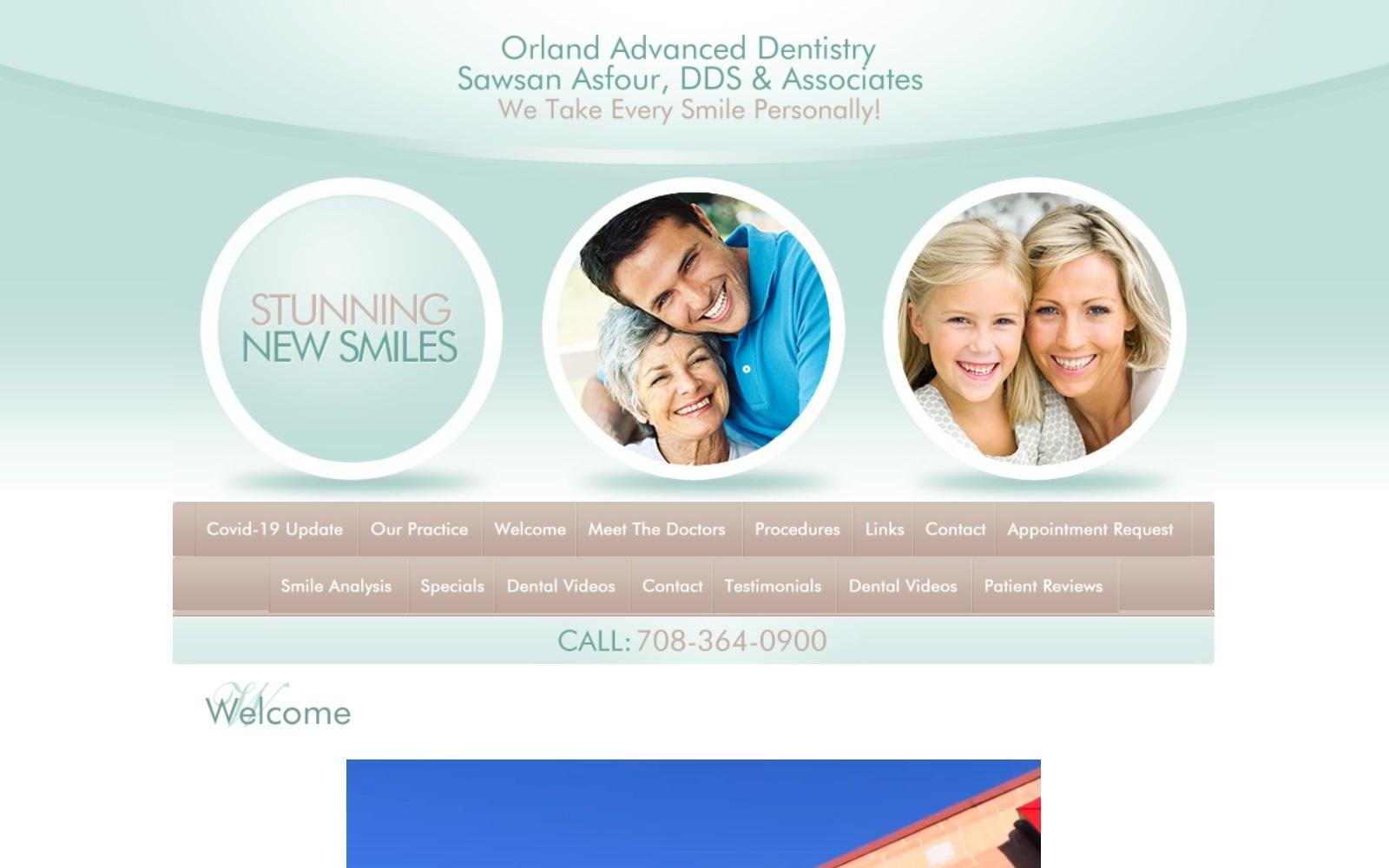 Orland Advanced Dentistry screenshot
