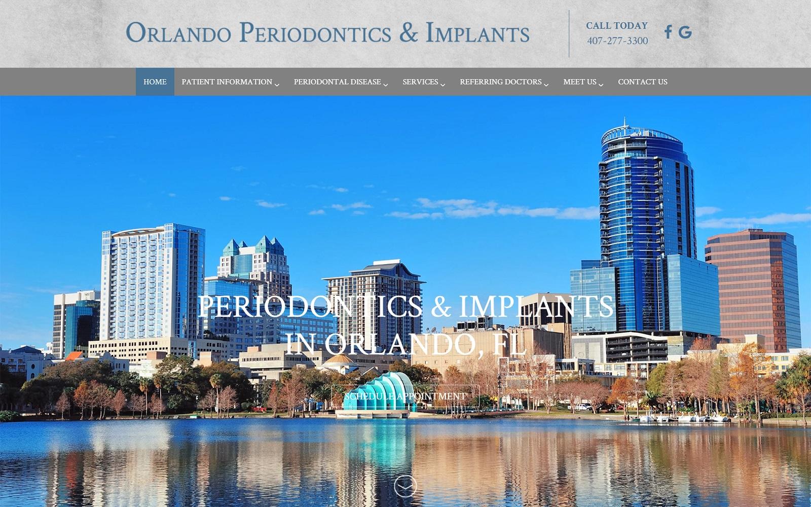 Orlando Periodontics & Implants screenshot