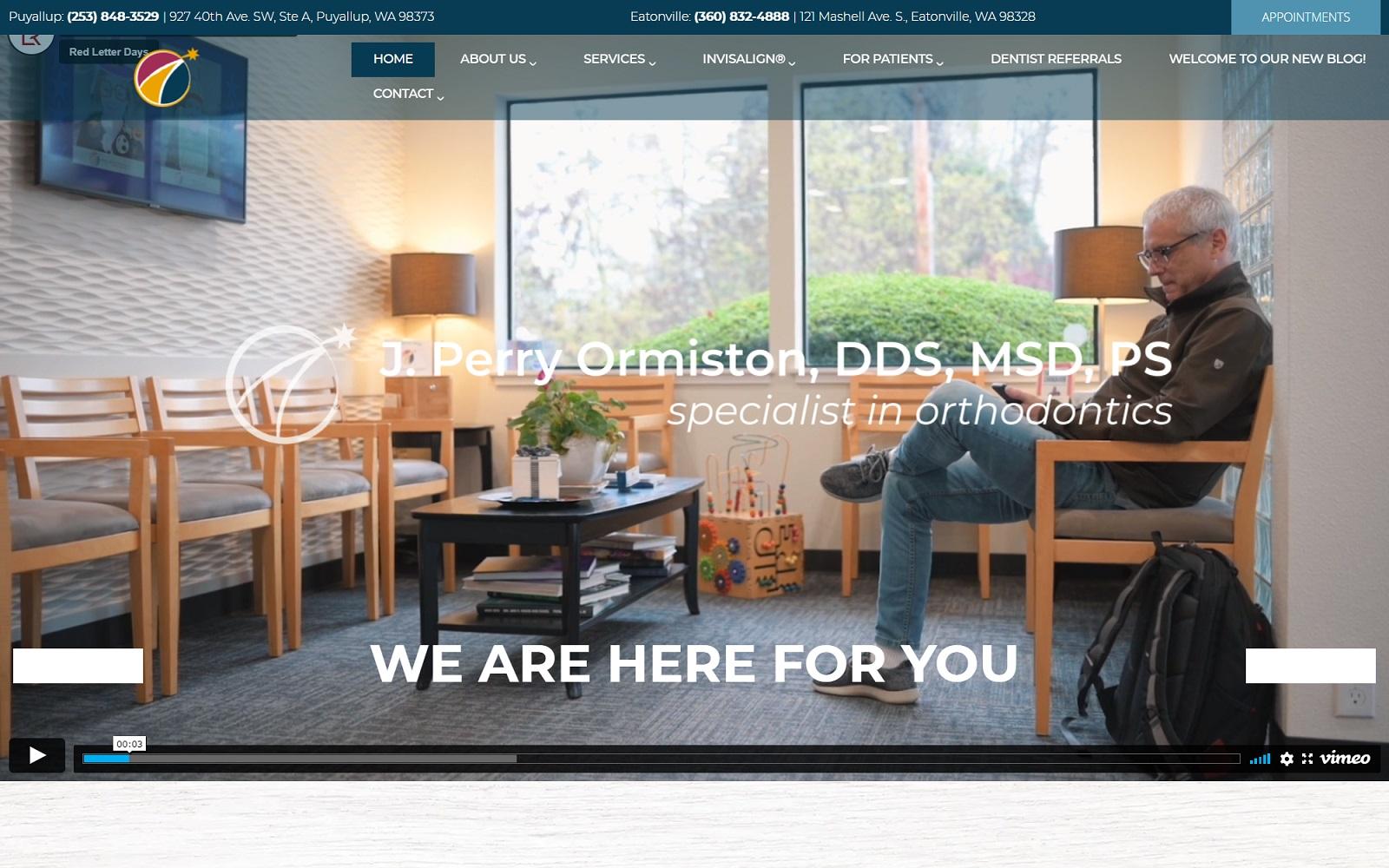Ormiston Orthodontics screenshot