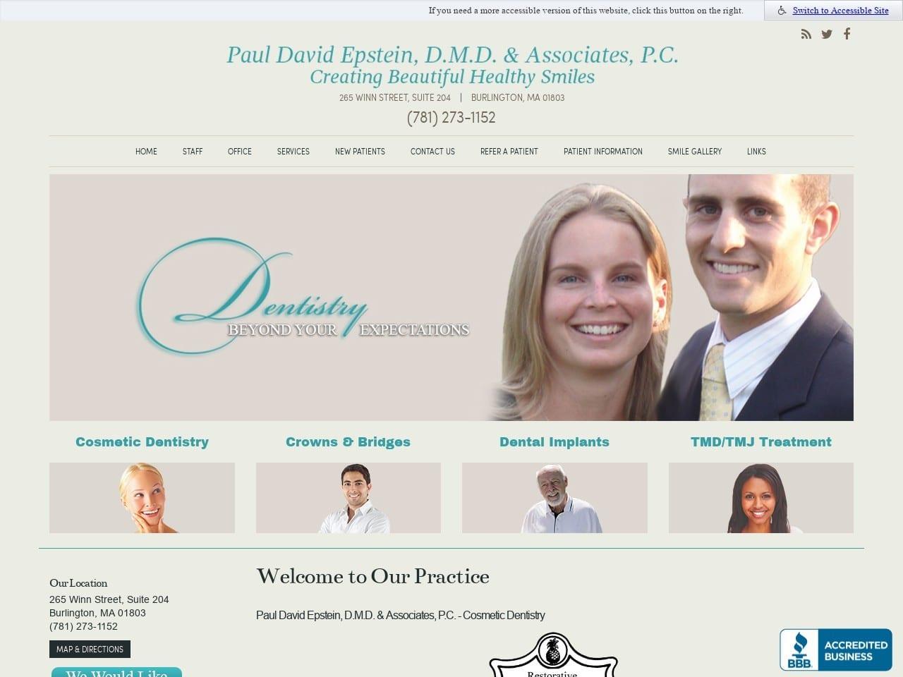 Paul David Epstein Dmd Dentist