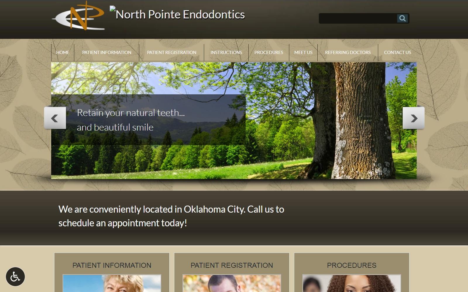 North Pointe Endodontics screenshot