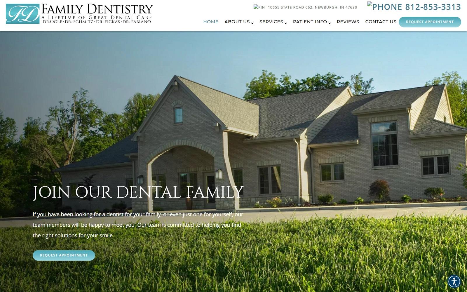 Family Dentistry - Drs. Ogle, Schmitz, Fickas, & Fabiano