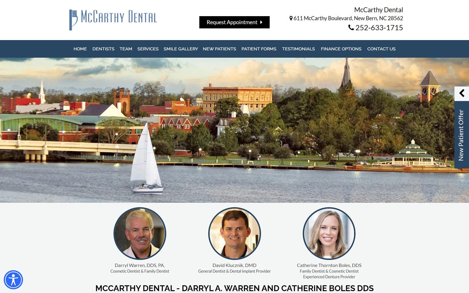 New Bern Dentist - McCarthy Dental