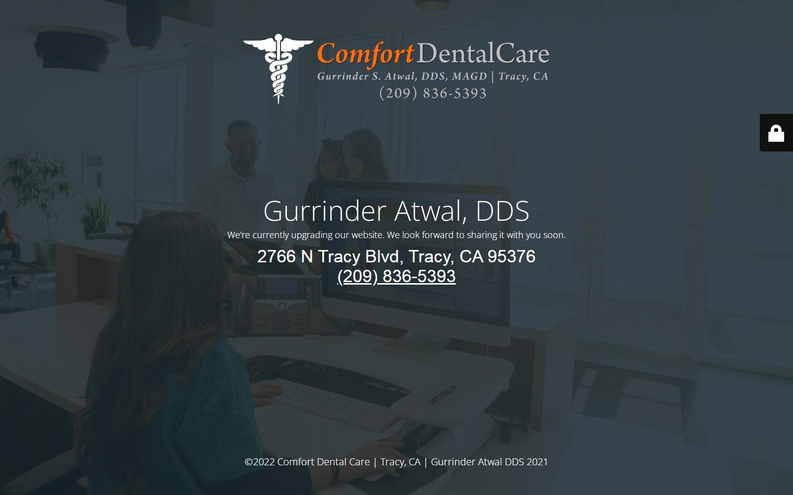 Comfort Dental Care (Tracy CA) G.S Atwal DDS FAGD