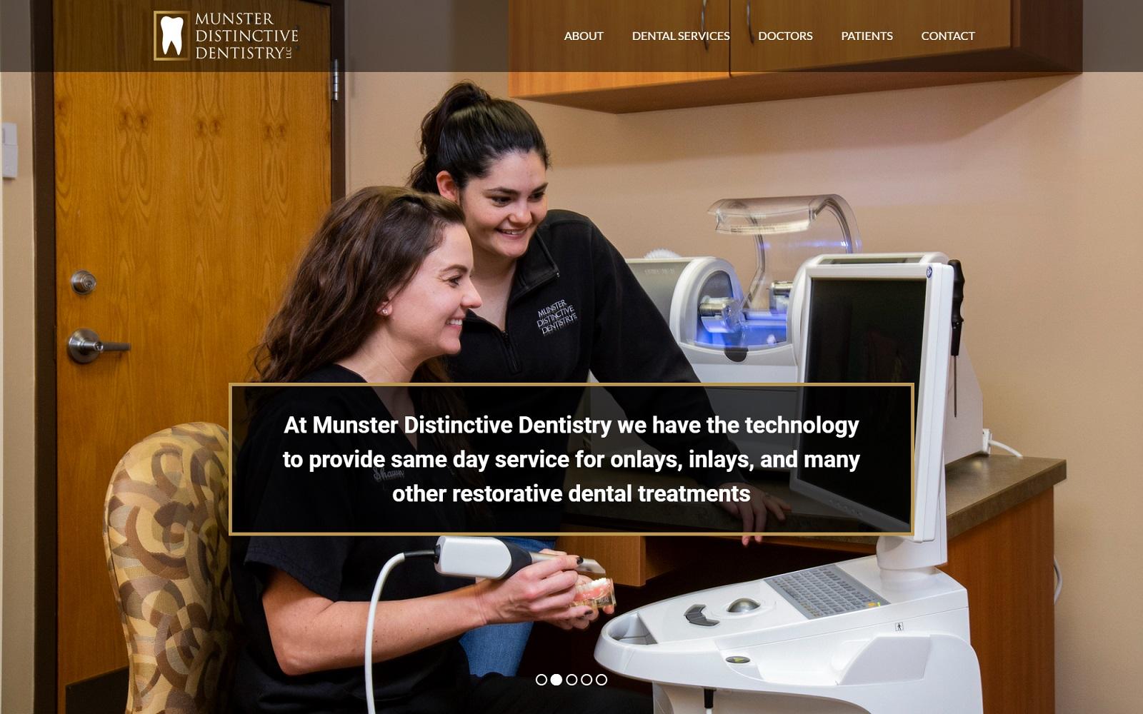 Munster Distinctive Dentistry screenshot
