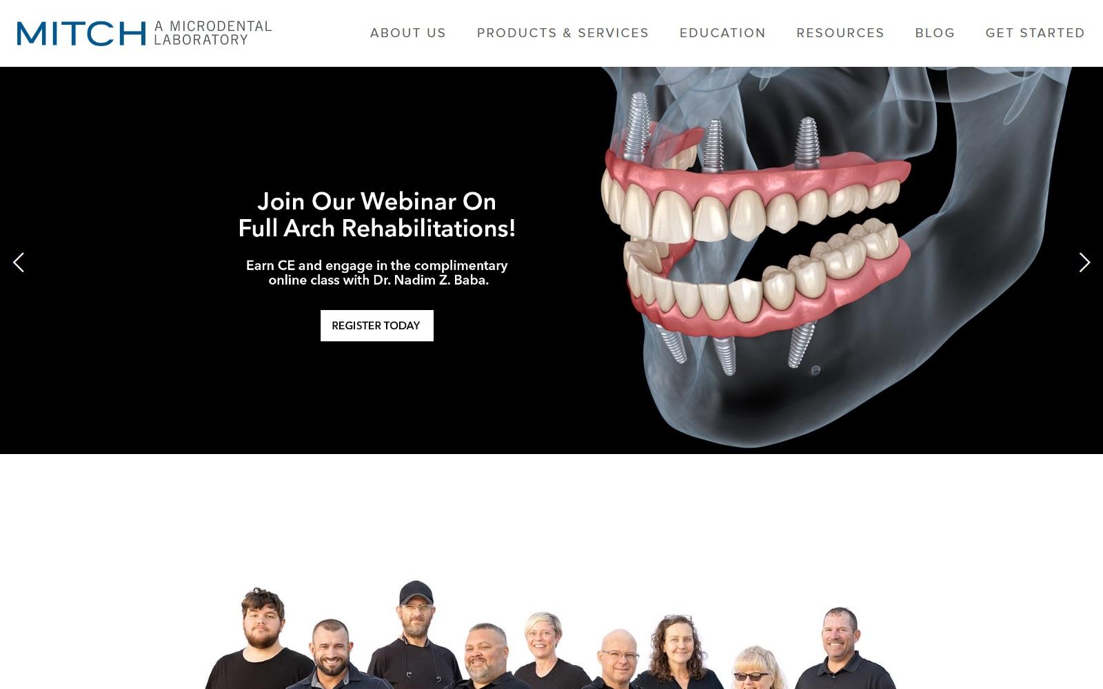 Mitch Dental Laboratory Inc screenshot