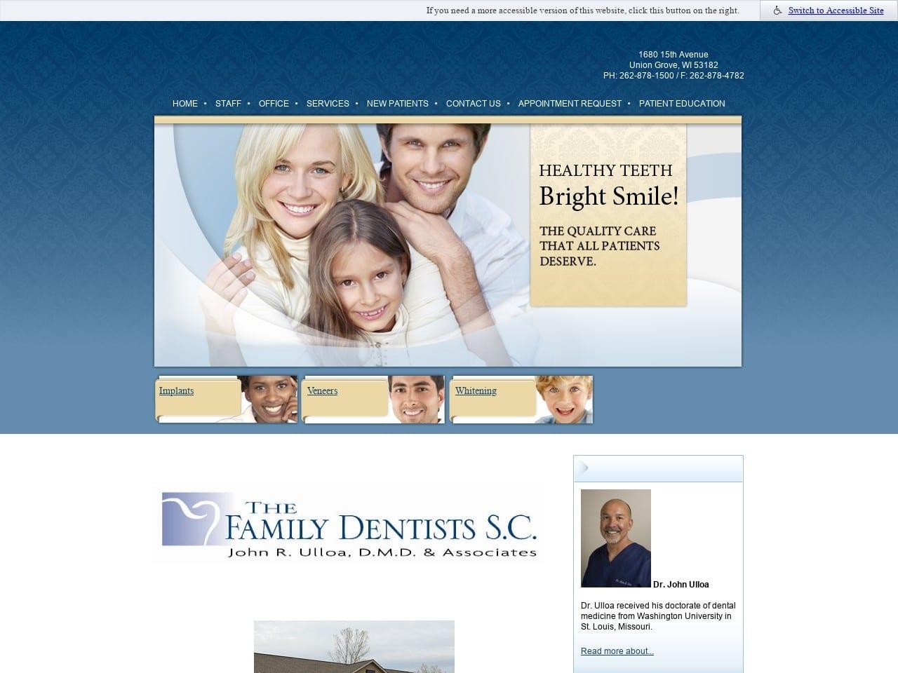 Dentist Union Grove, WI - The Family Dentists, S.C.
