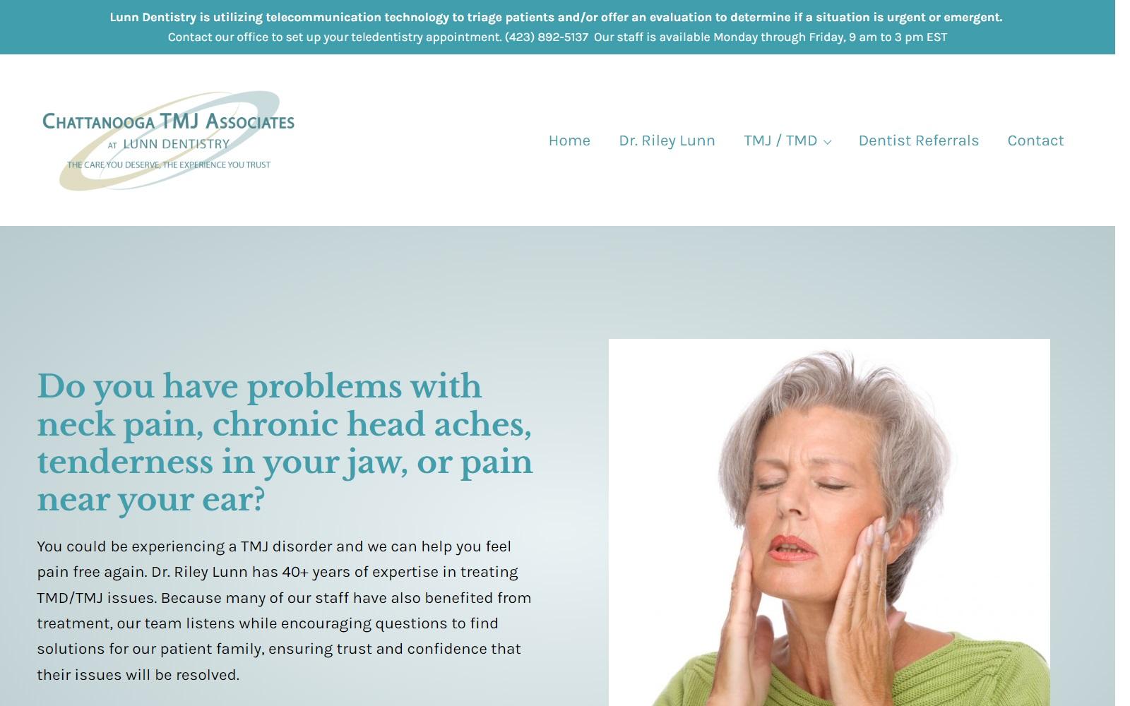 Lunn Dentistry at Chattanooga Sleep & TMJ Associates