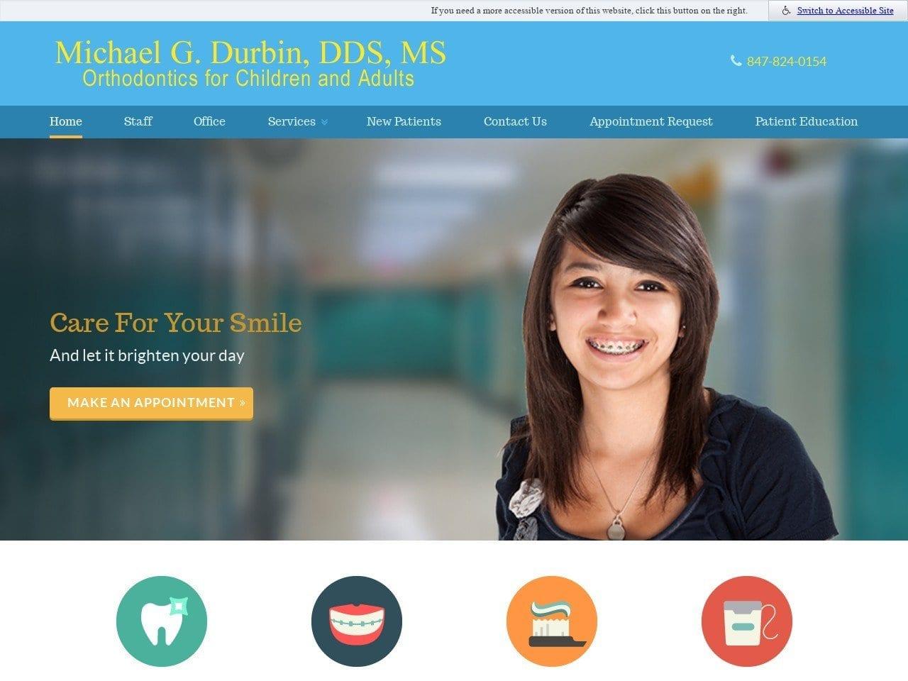 Michael G. Durbin DDS MS Orthodontist