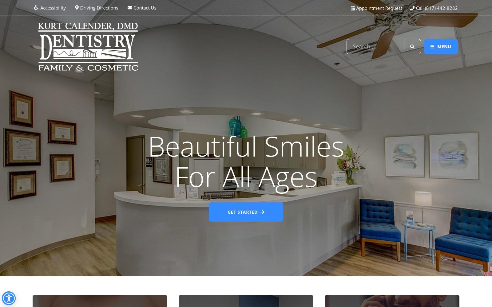 Dr. Kurt Calender Family & Cosmetic Dentistry screenshot