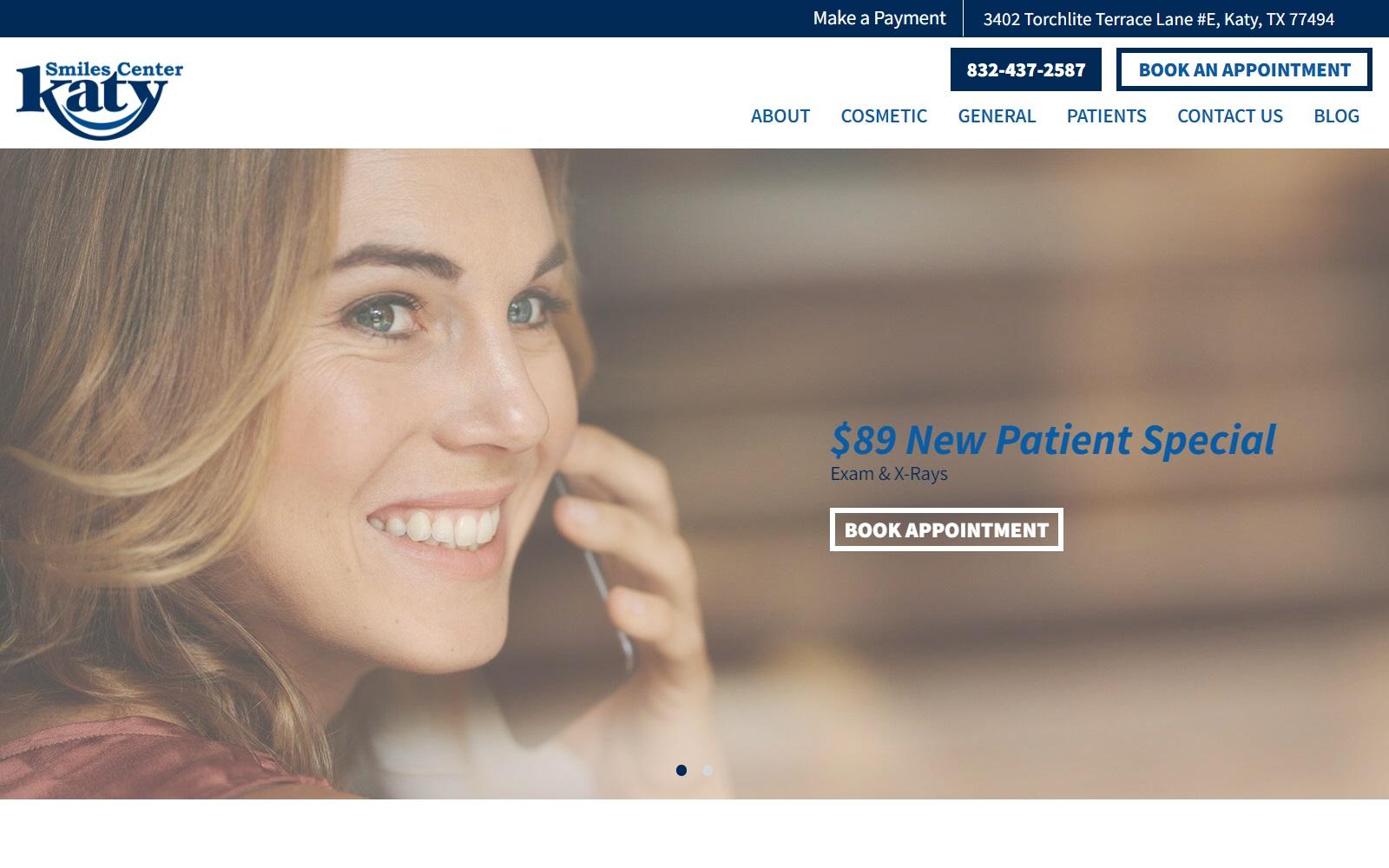 Katy Smiles Center screenshot