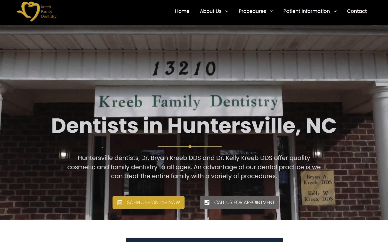 Kreeb Family Dentistry screenshot