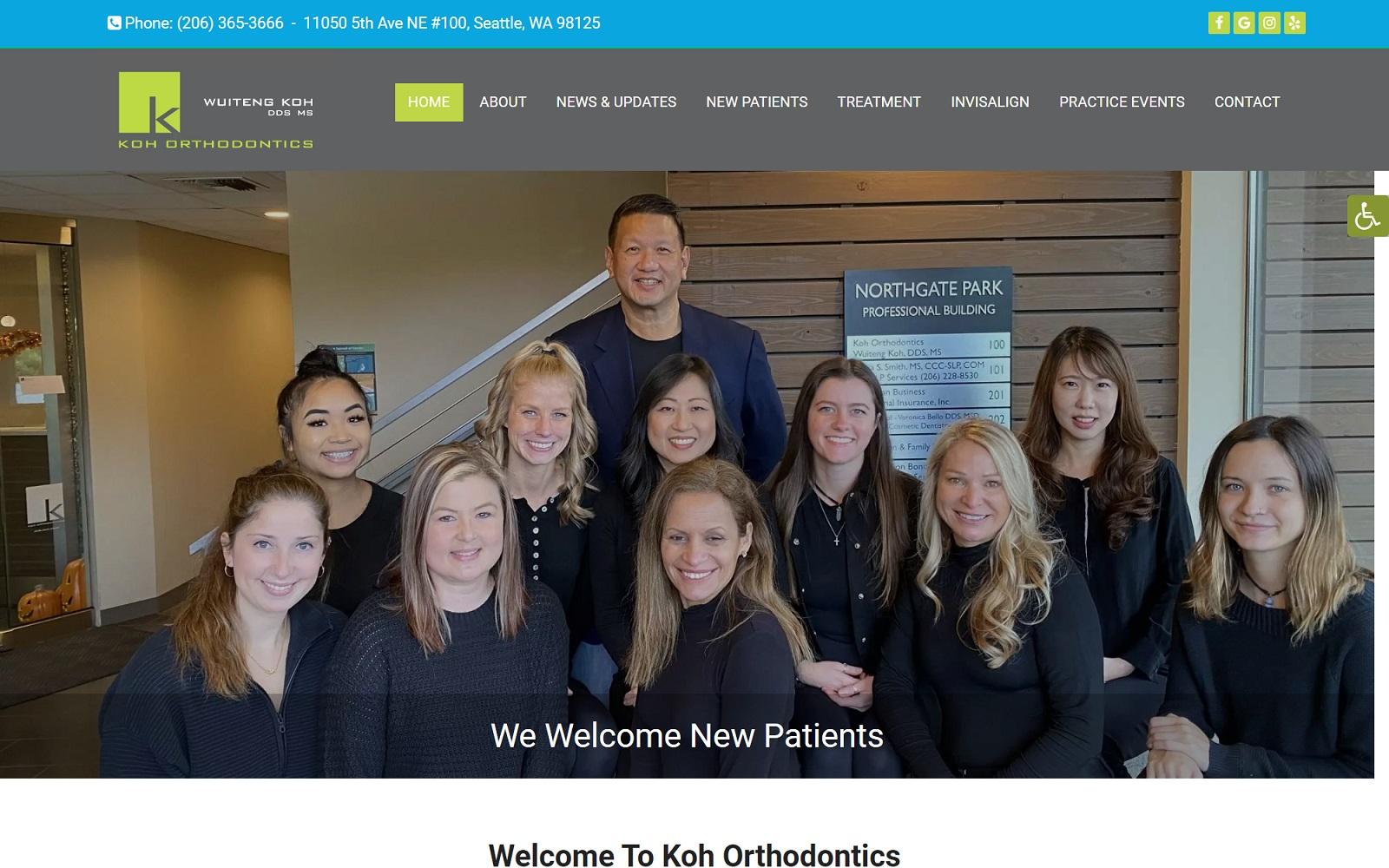Koh Orthodontics screenshot