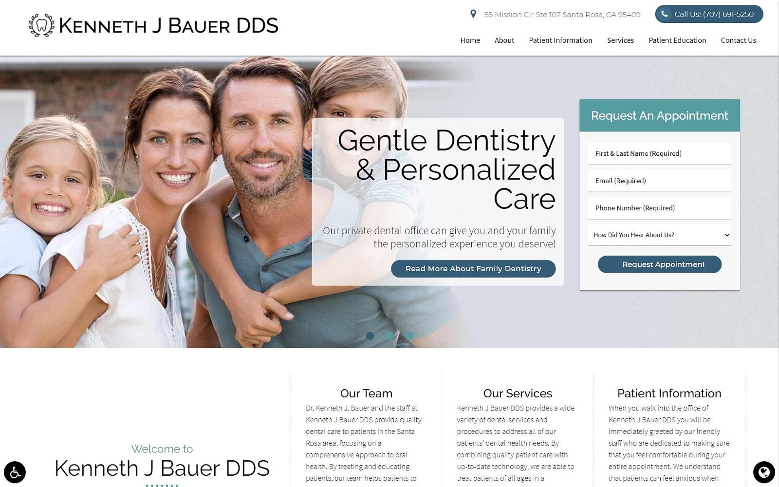 Kenneth J Bauer DDS