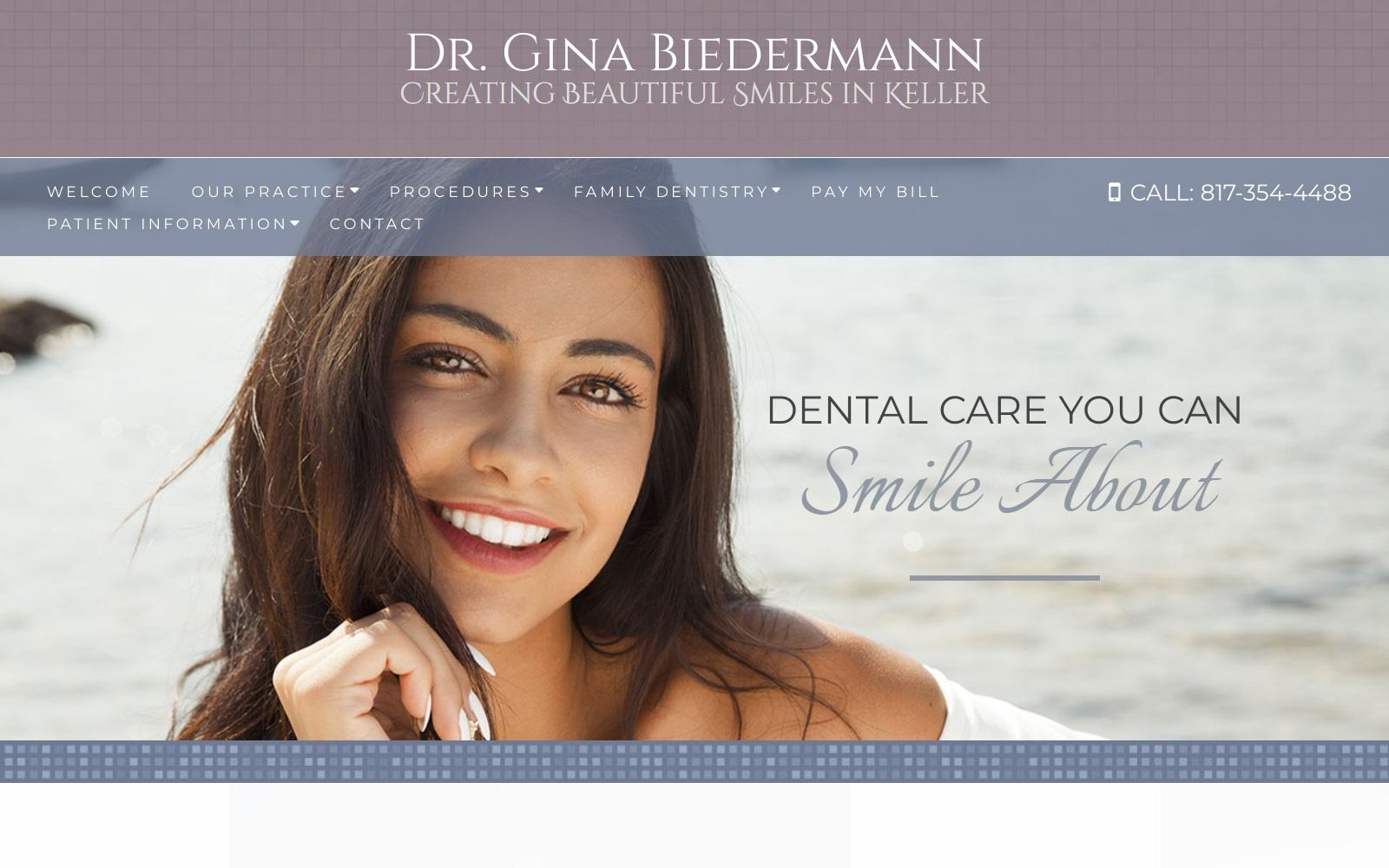 Dr. Gina A. Biedermann DDS