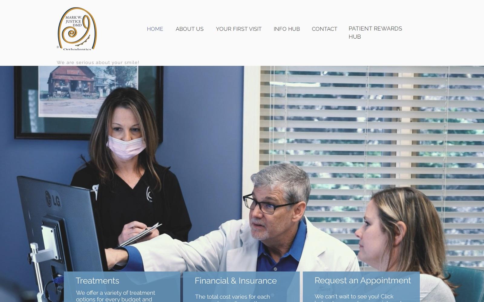 Justice Orthodontics screenshot