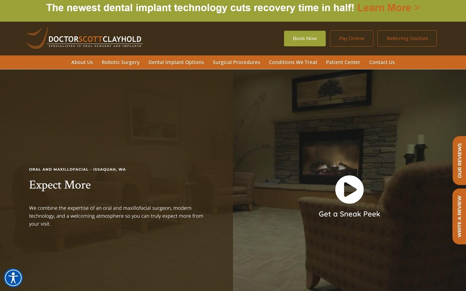 Jaw Mouth Face Surgical Excellence With Dr Scott Clayhold
