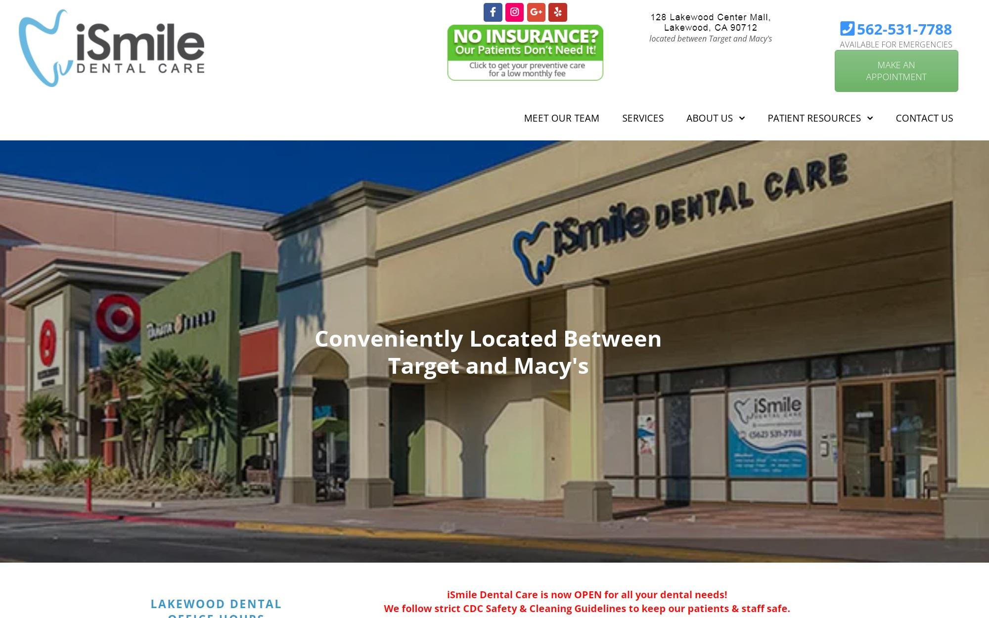 ismile Dental Care screenshot