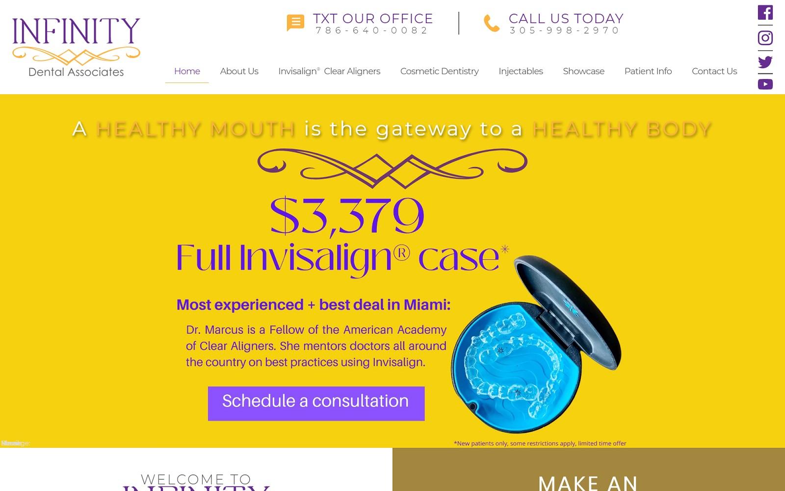 Infinity Dental Associates screenshot