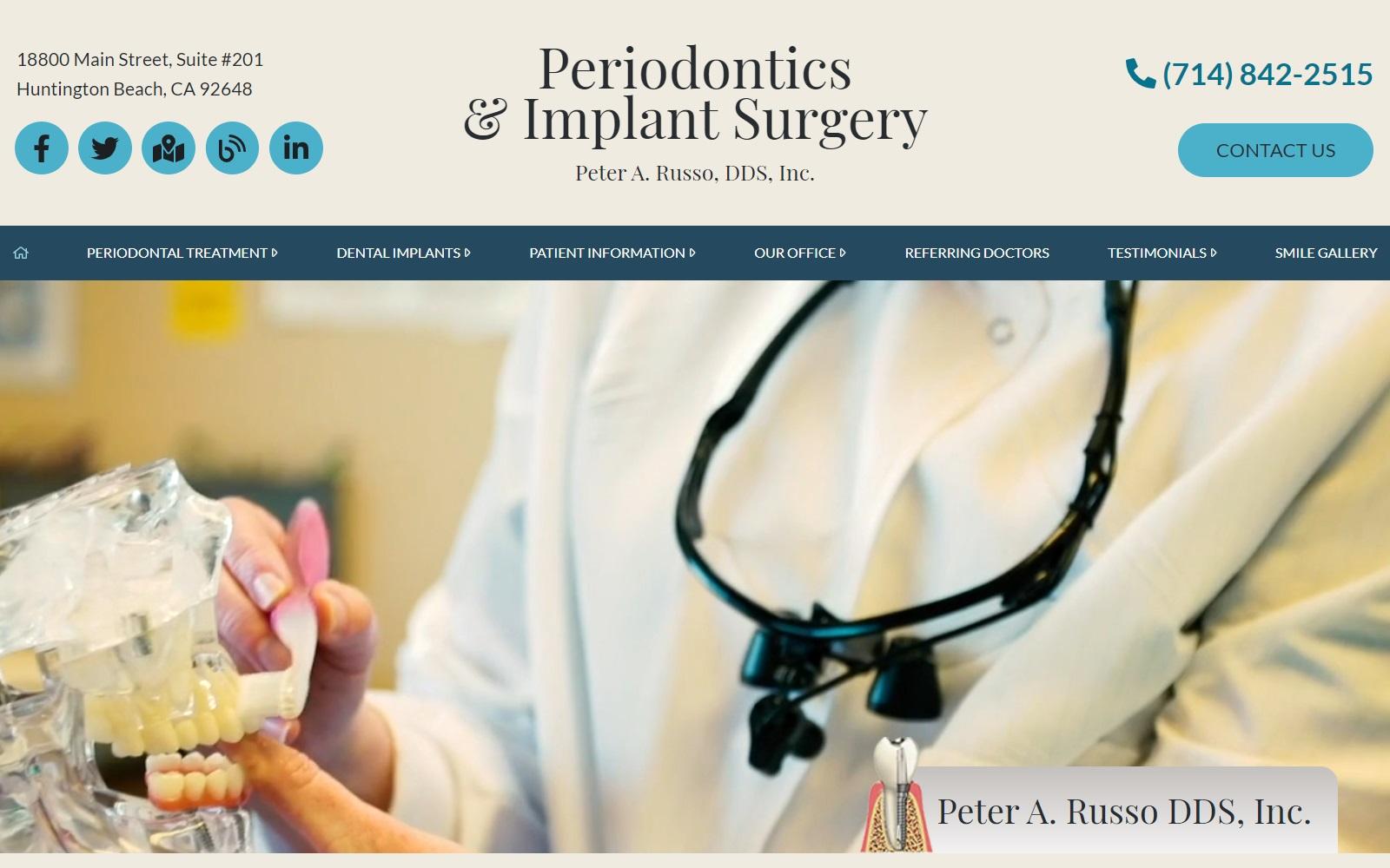 Peter A Russo, DDS Inc screenshot