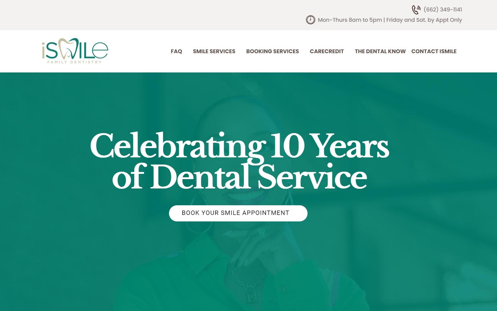 iSmile Family Dentistry Inc screenshot