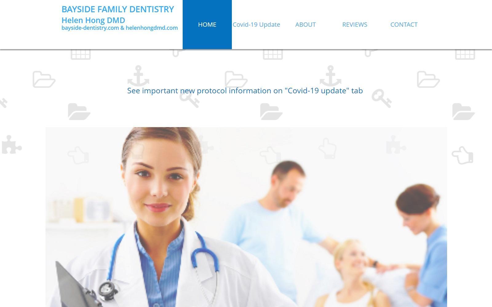 Helen Hong DMD Dental Office screenshot