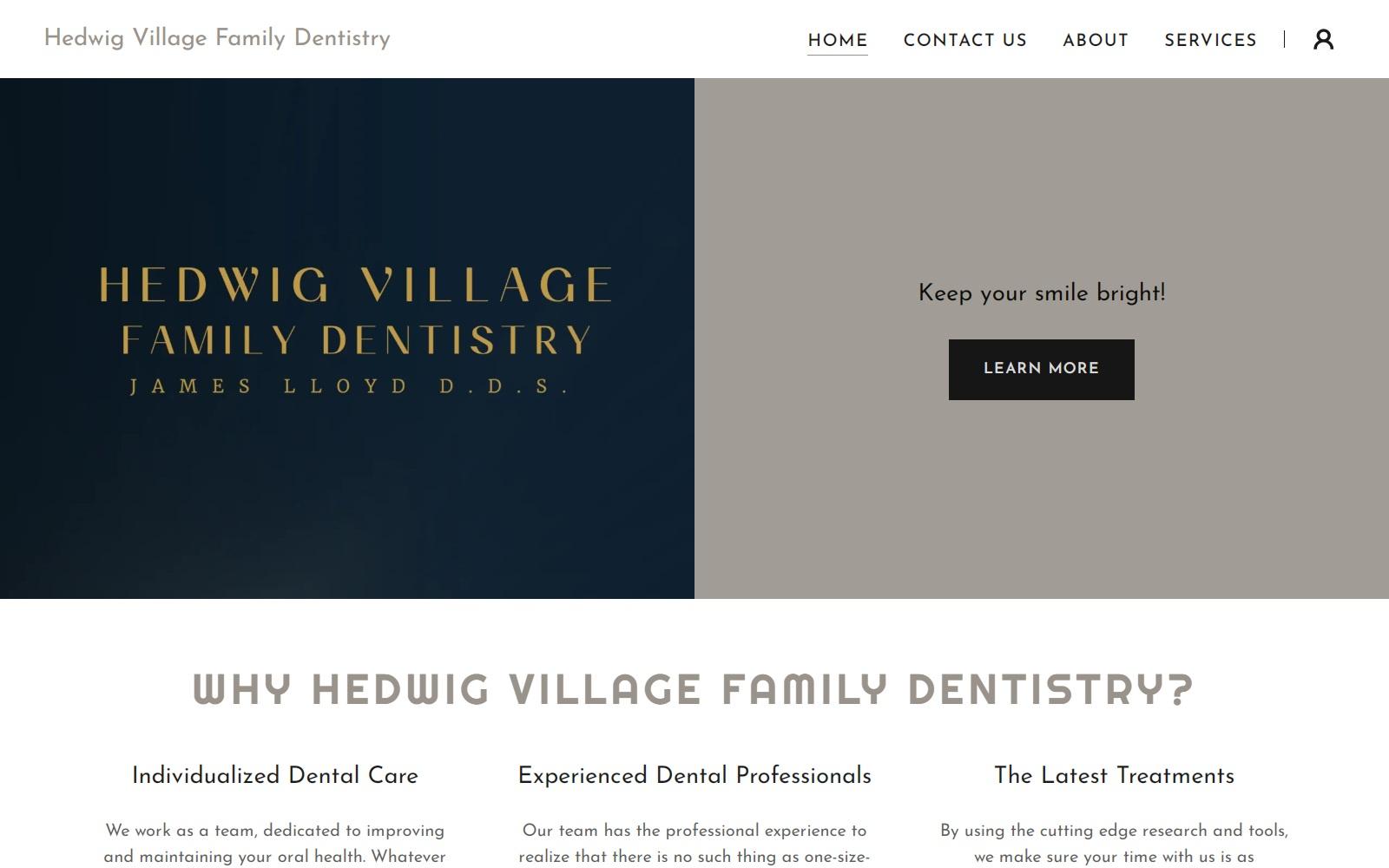 Hedwig Village Family Dentistry screenshot