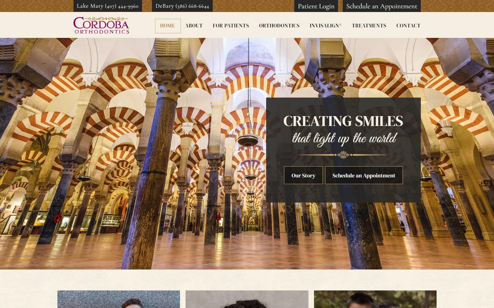 Cordoba Orthodontics screenshot