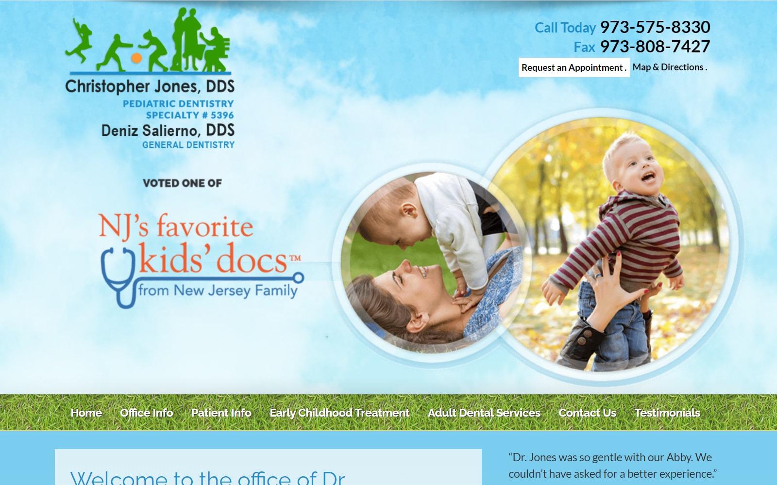 Jones Christopher DDS screenshot