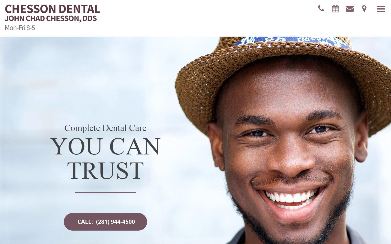 Chesson Dental screenshot