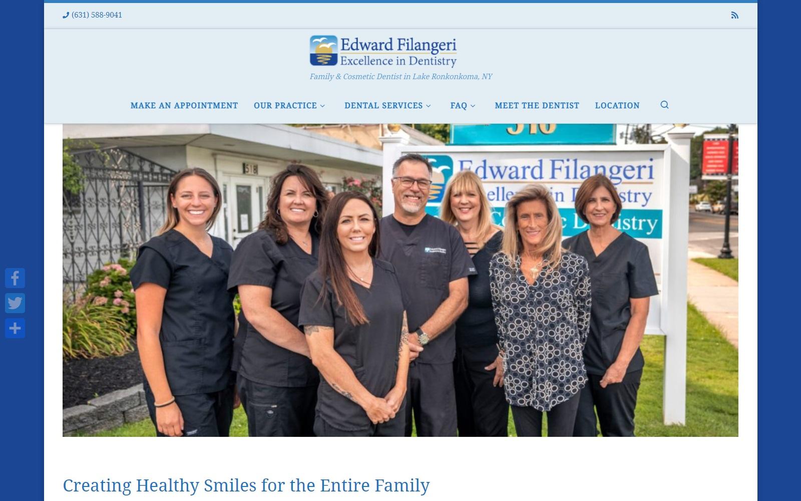 Filangeri Edward J DDS