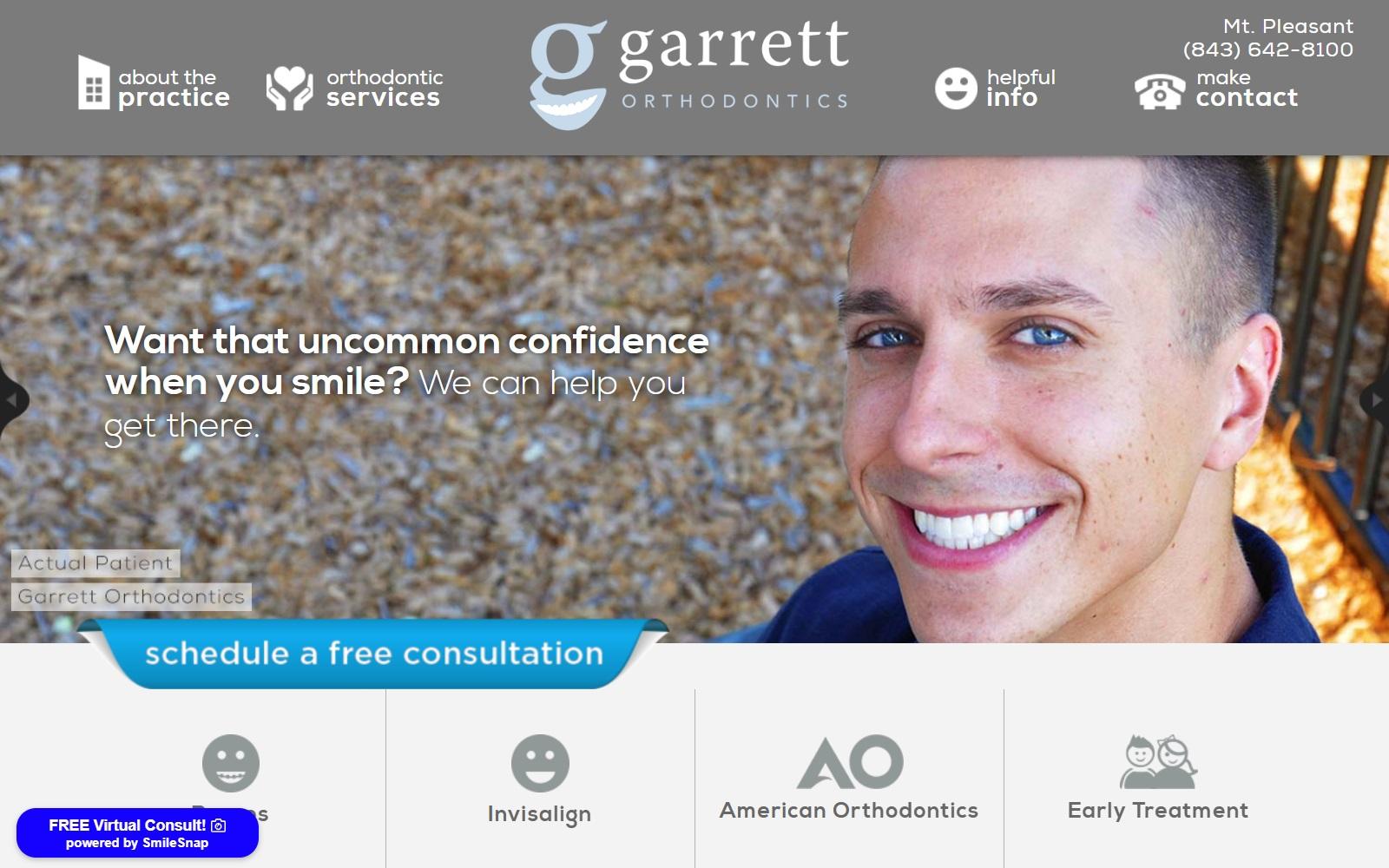 Garrett Smiles Specialists in Orthodontics