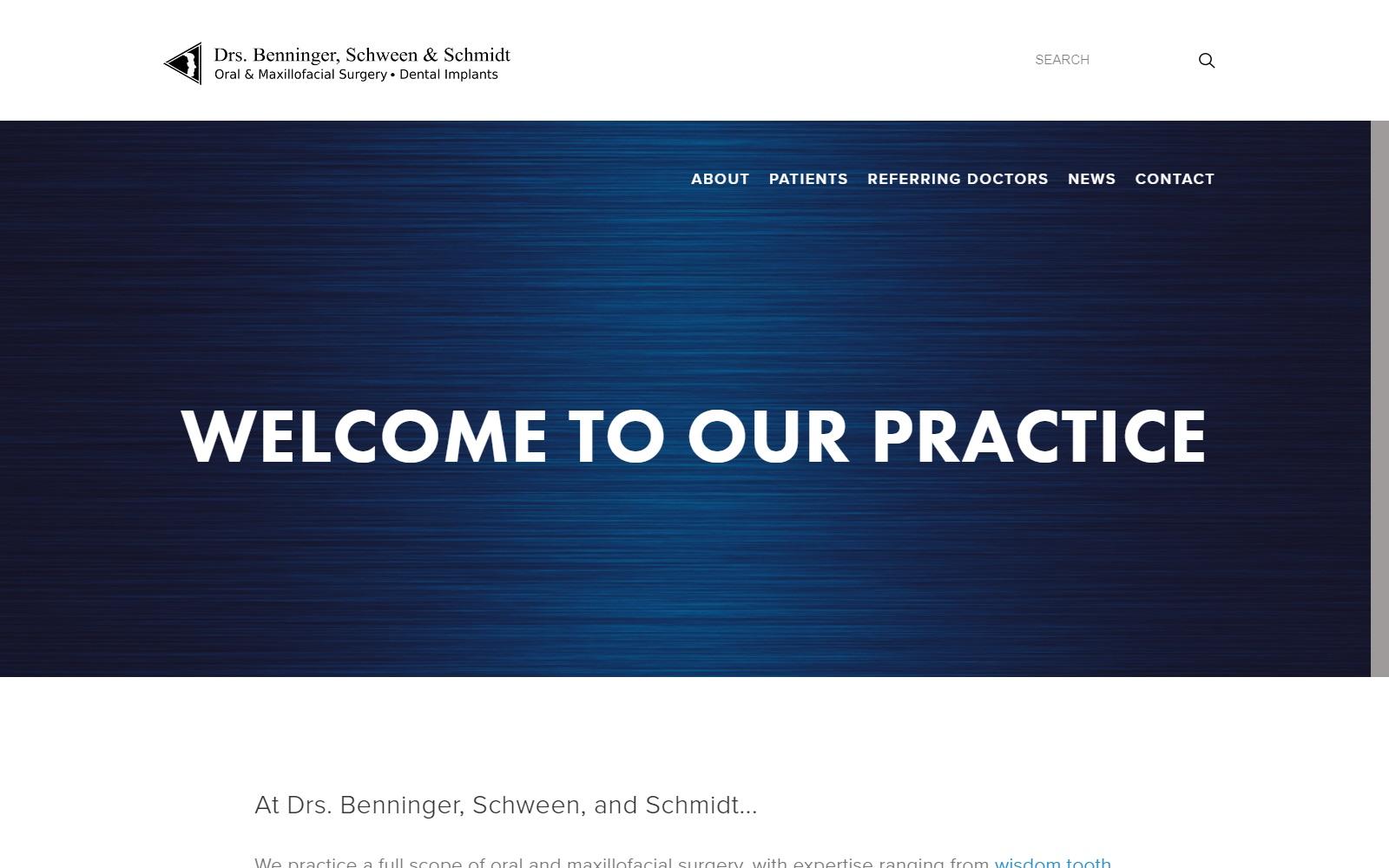 Drs. Benninger, Schween & Schmidt screenshot