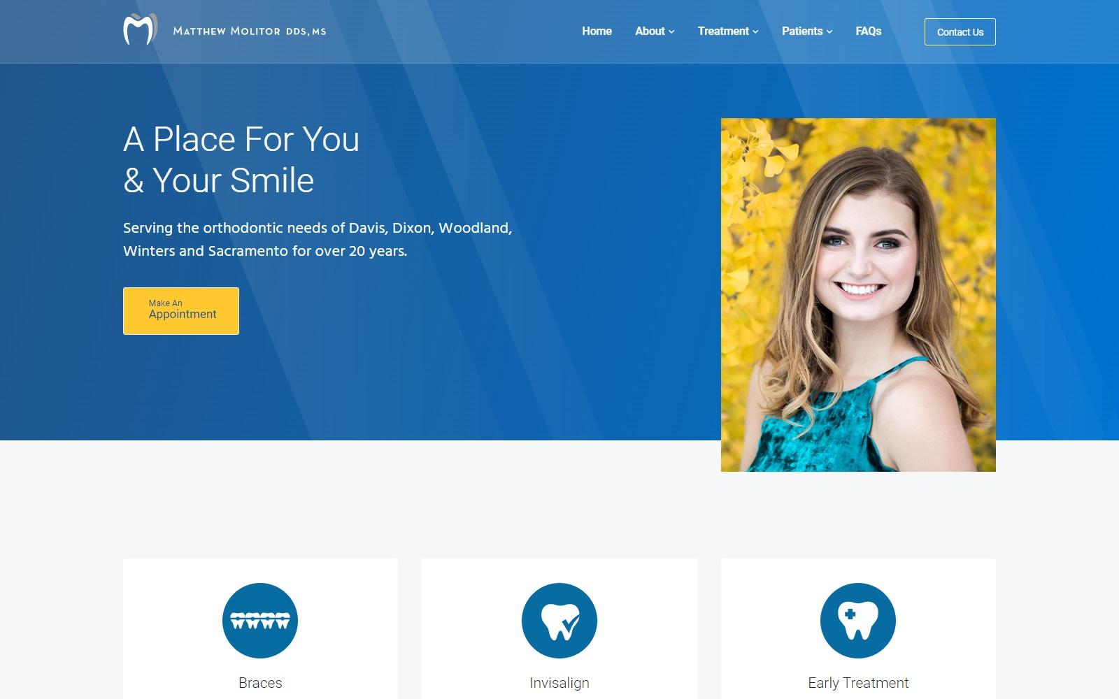 Dr. Matthew L. Molitor DDS screenshot