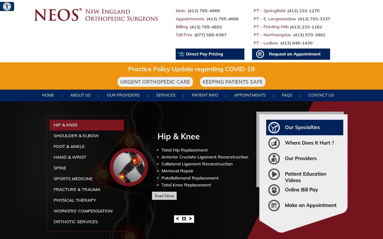 New England Ortho Surgeons