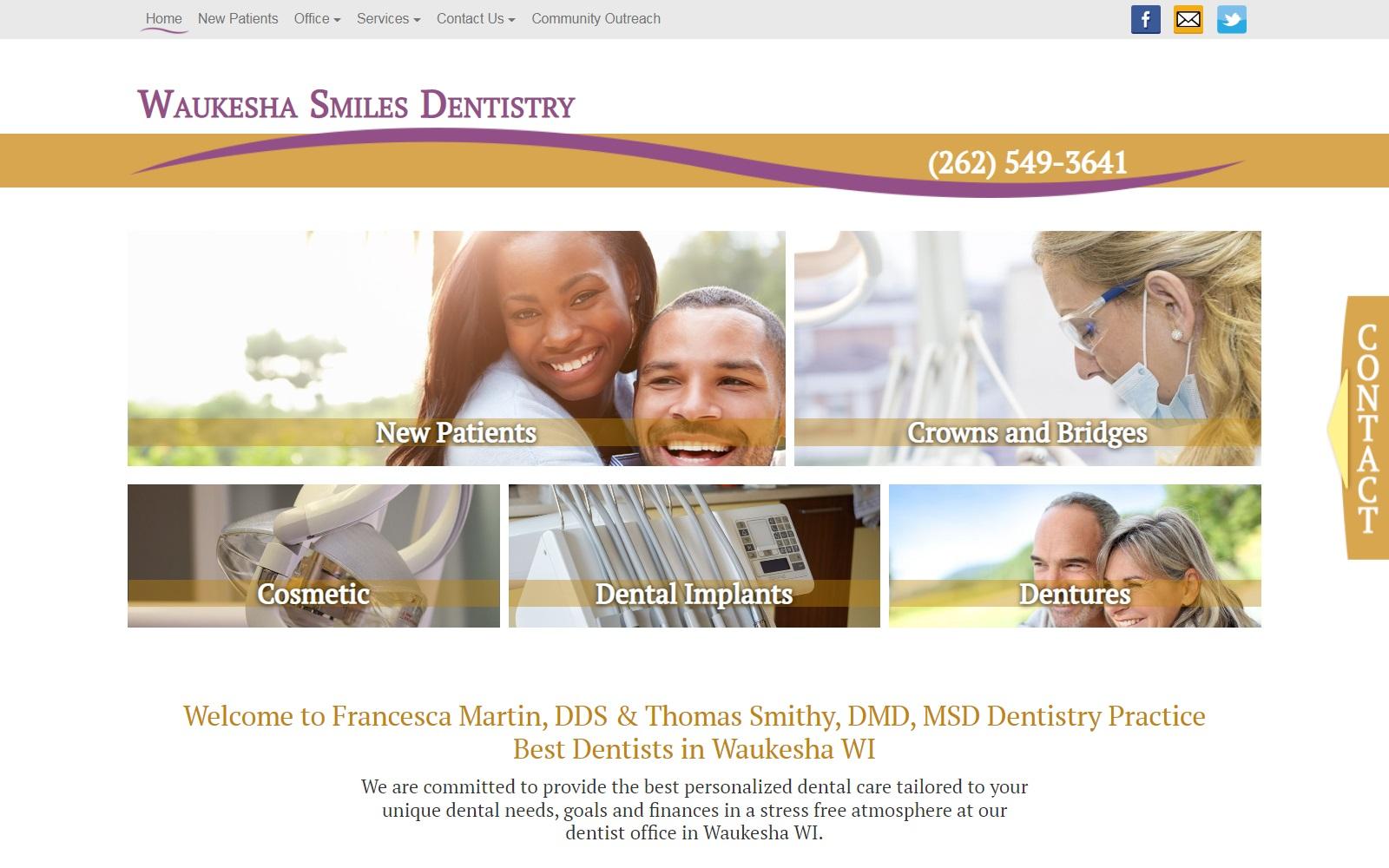 Francesca J. Martin DDS & Thomas J. Smithy DMD MSD