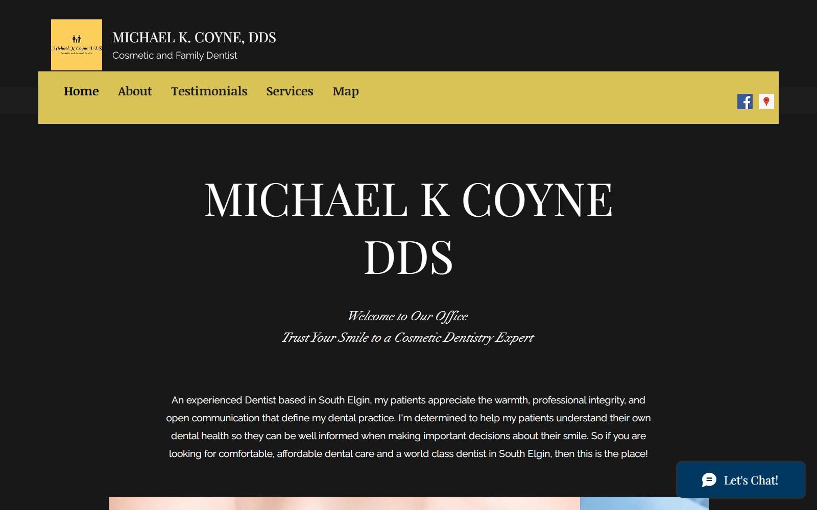 Michael K. Coyne DDS screenshot