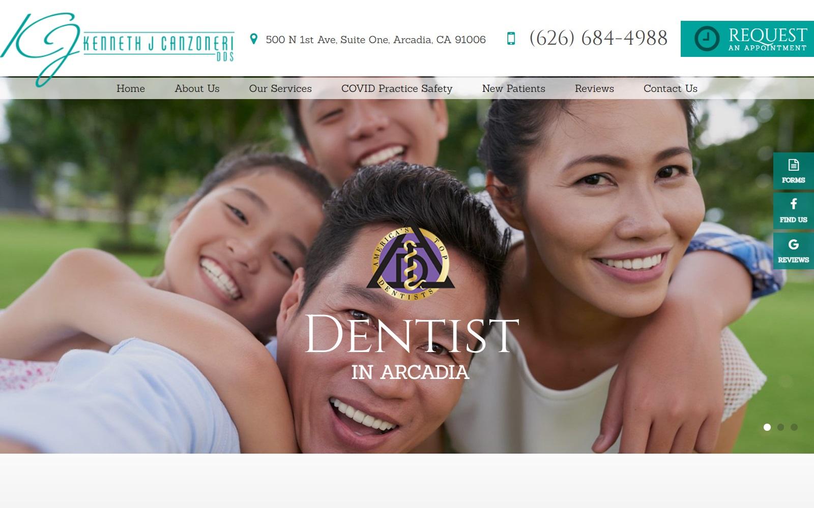 Kenneth J Canzoneri DDS