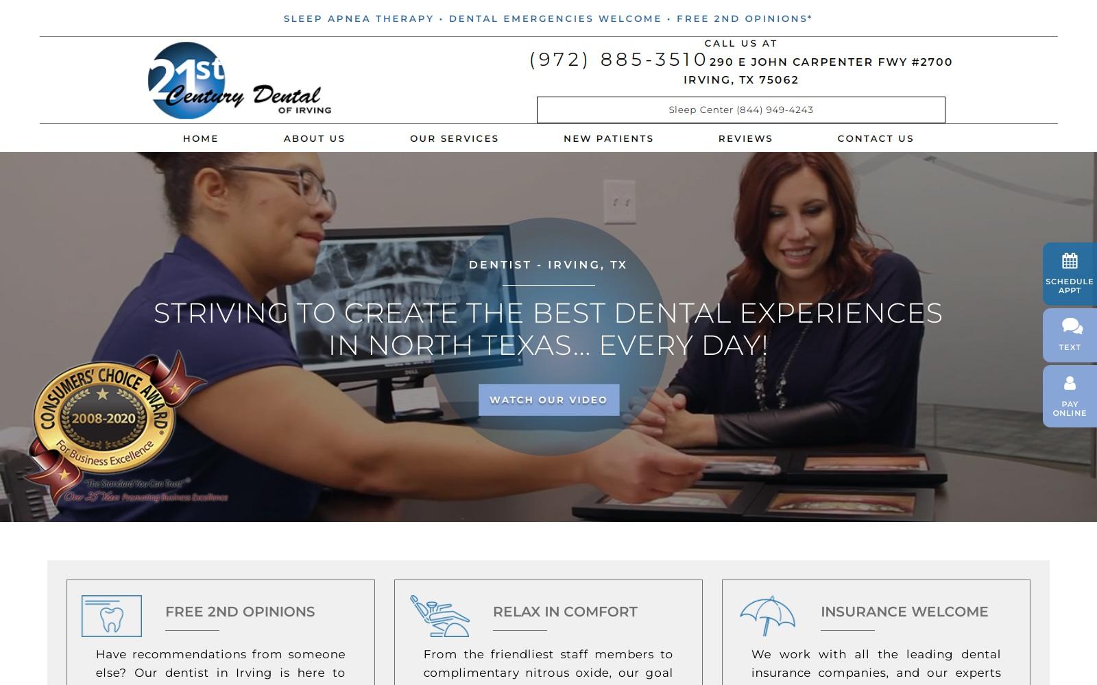 21st Century Dental screenshot