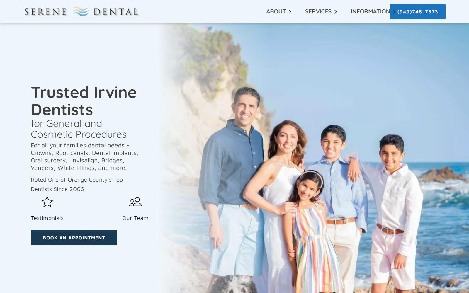 Serene Dental Center screenshot