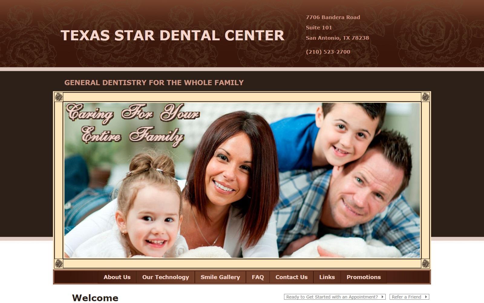 Texas Star Dental Center Bsoul Samer DDS screenshot