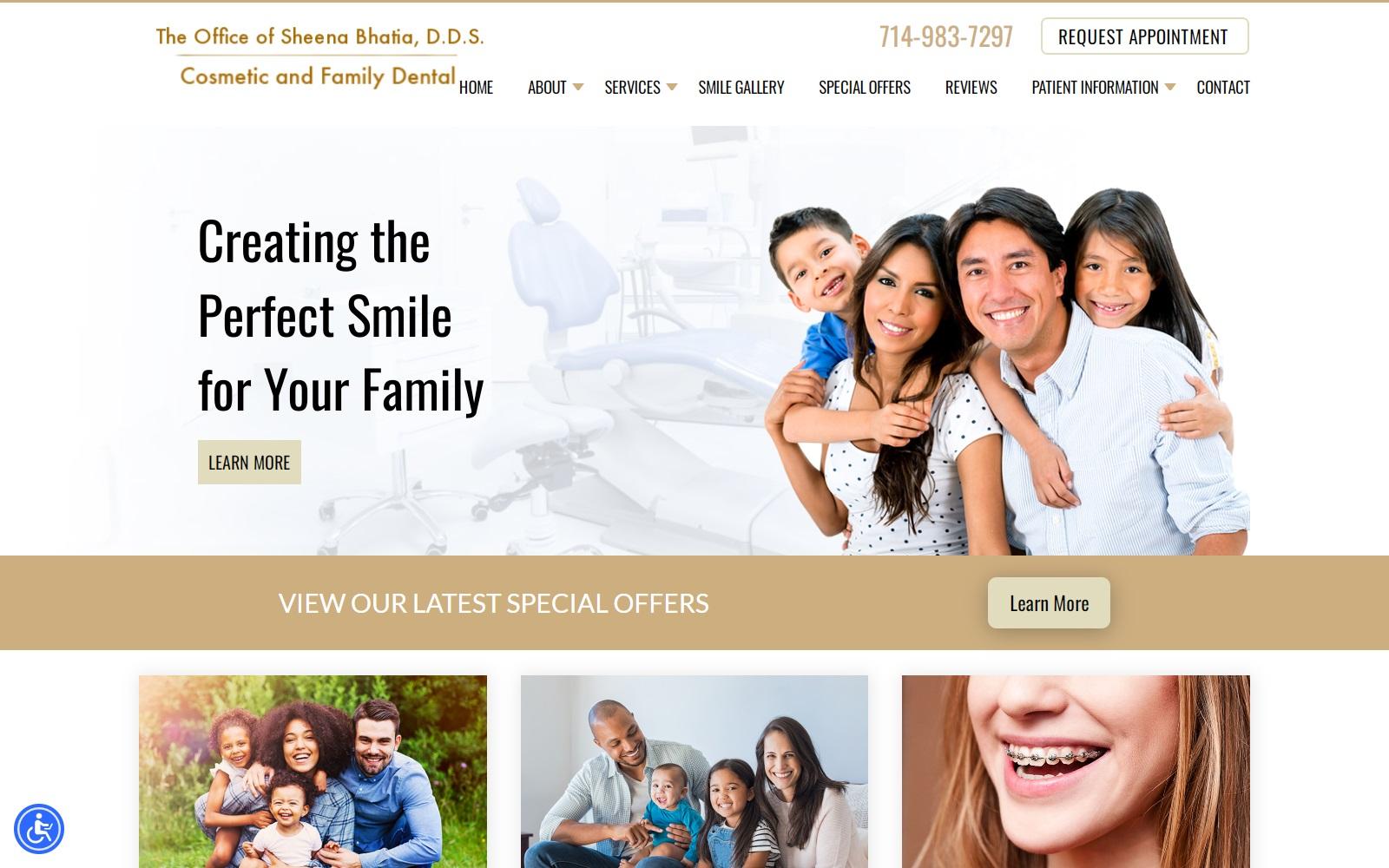 Dr. Sheena Bhatia, D.D.S.