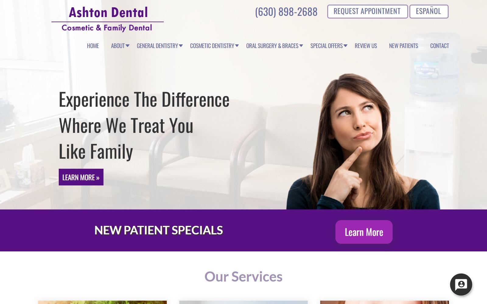 Ashton Dental Shafi Reem Sarah DDS screenshot