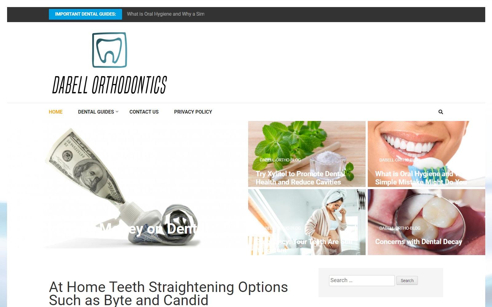 DaBell Orthodontics screenshot